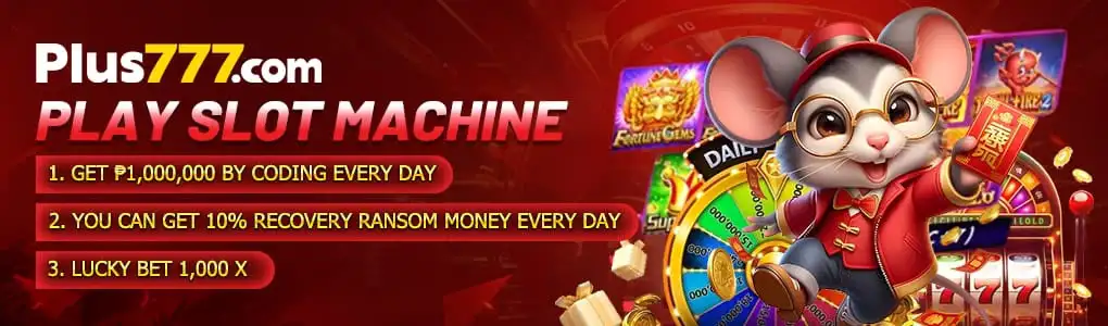 plus777 baner game slot