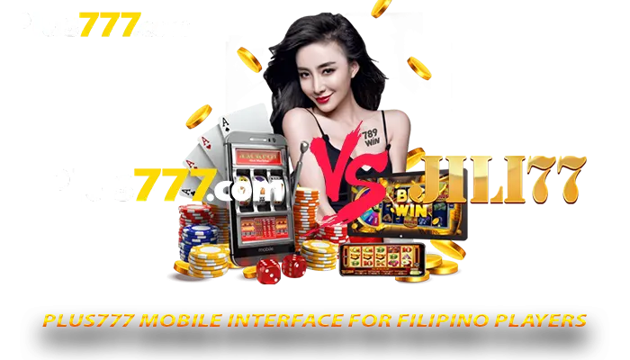 Plus777 mobile interface for Filipino players
